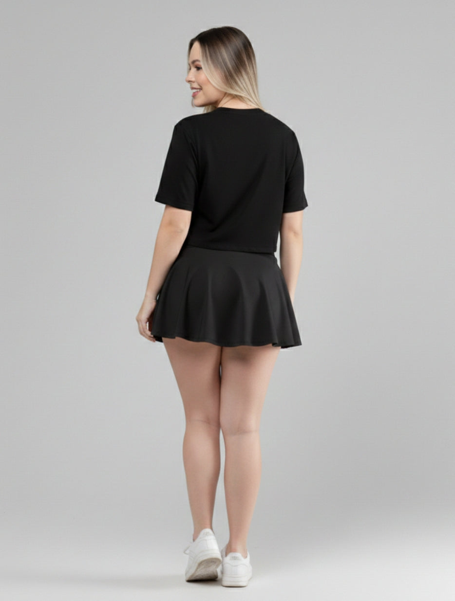 Falda deportiva - Negra
