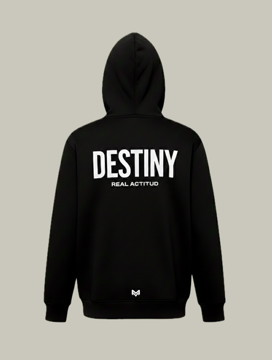 Hoodie Destiny - Negro