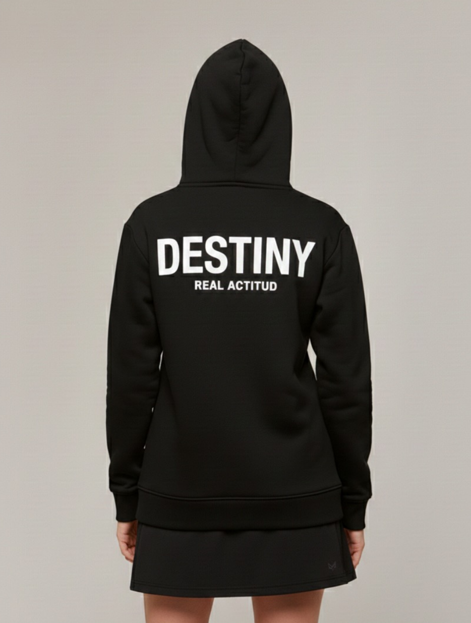 Hoodie Destiny - Negro