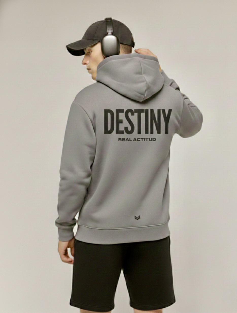 Hoodie Destiny - Gris