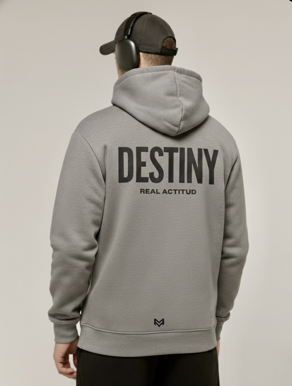 Hoodie Destiny - Gris