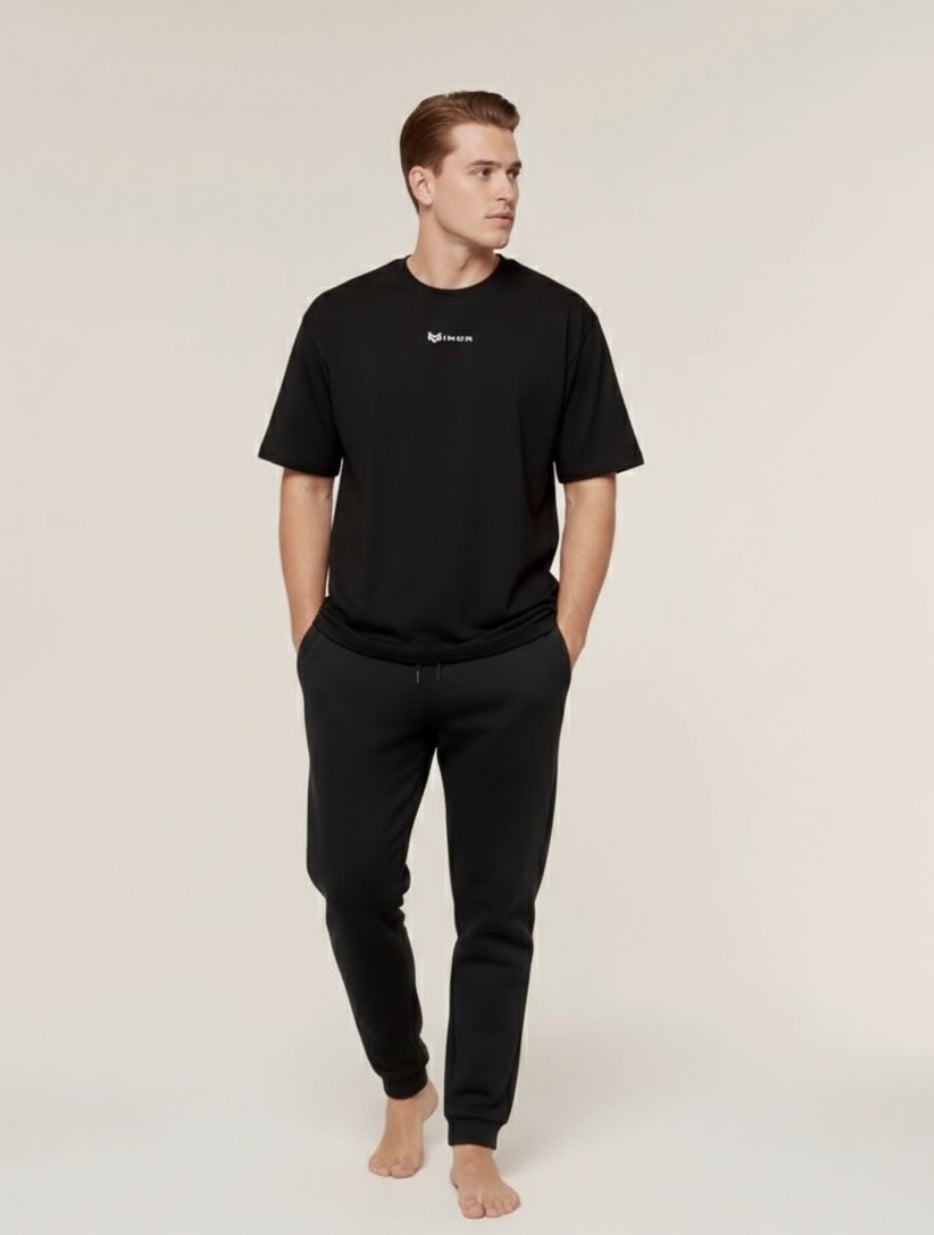 Polera Oversize - Negro
