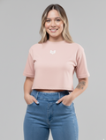 Polera Crop Top - Rosado
