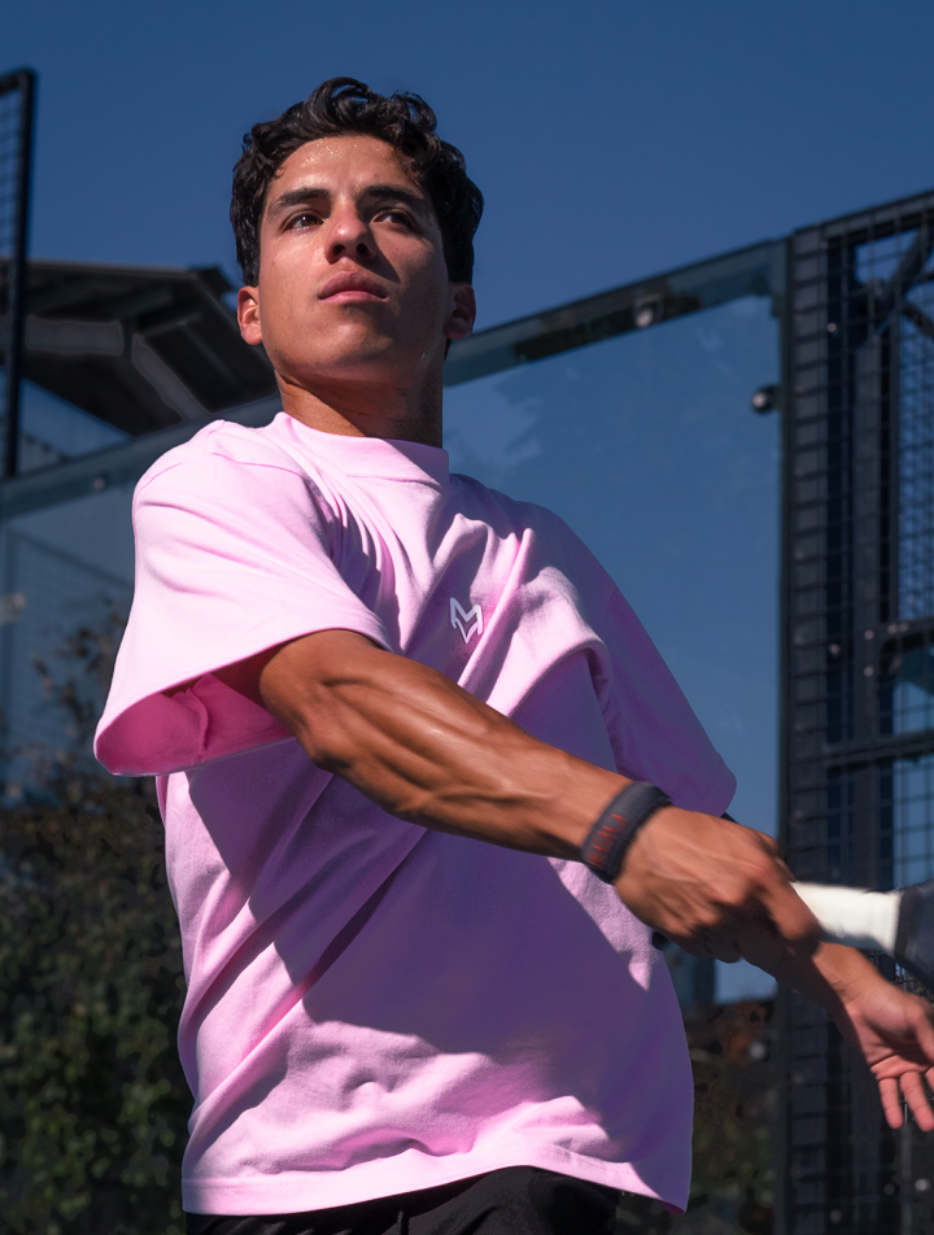 Polera Oversize - Rosa