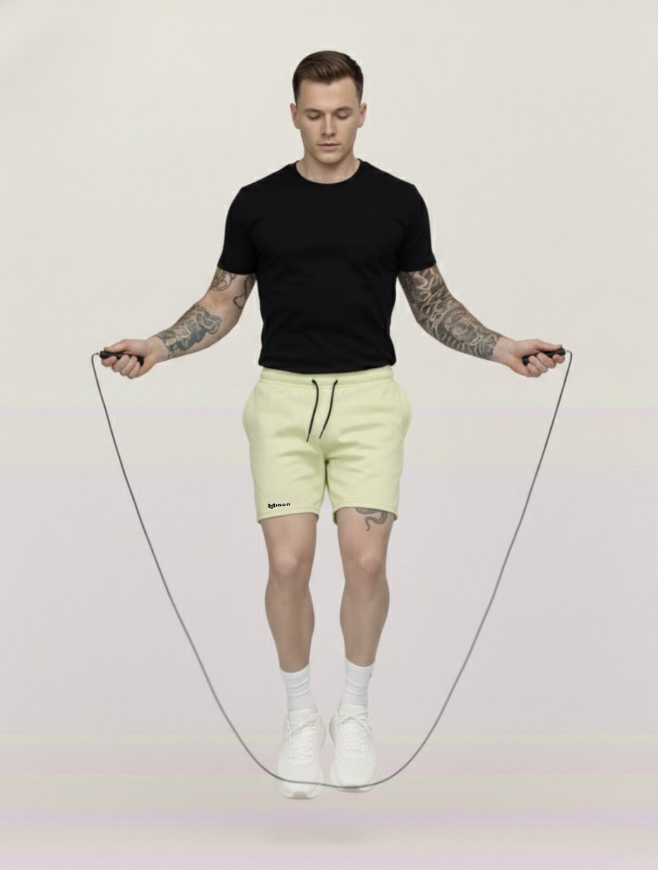 Shorts Deportivos - Amarillo