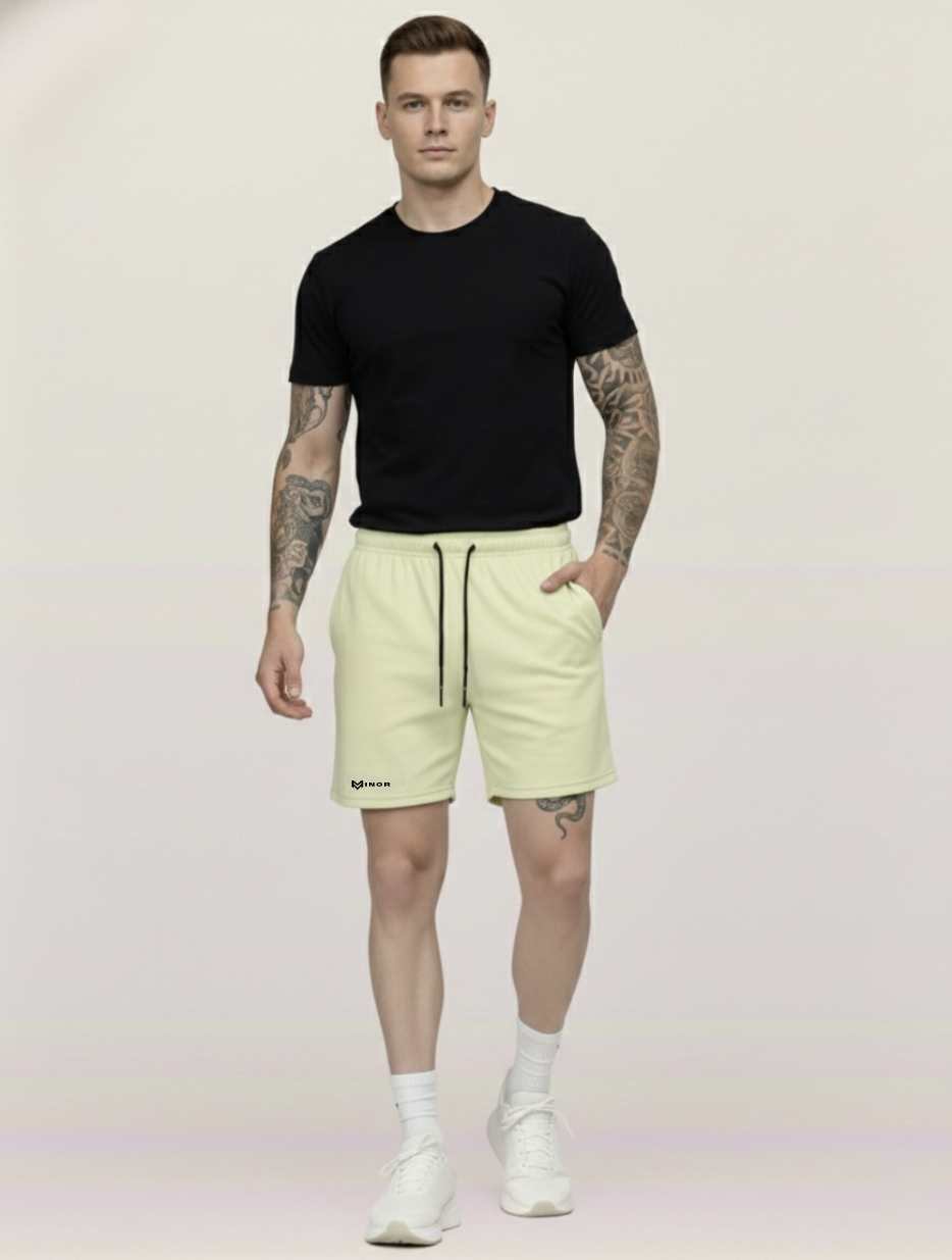 Shorts Deportivos - Amarillo