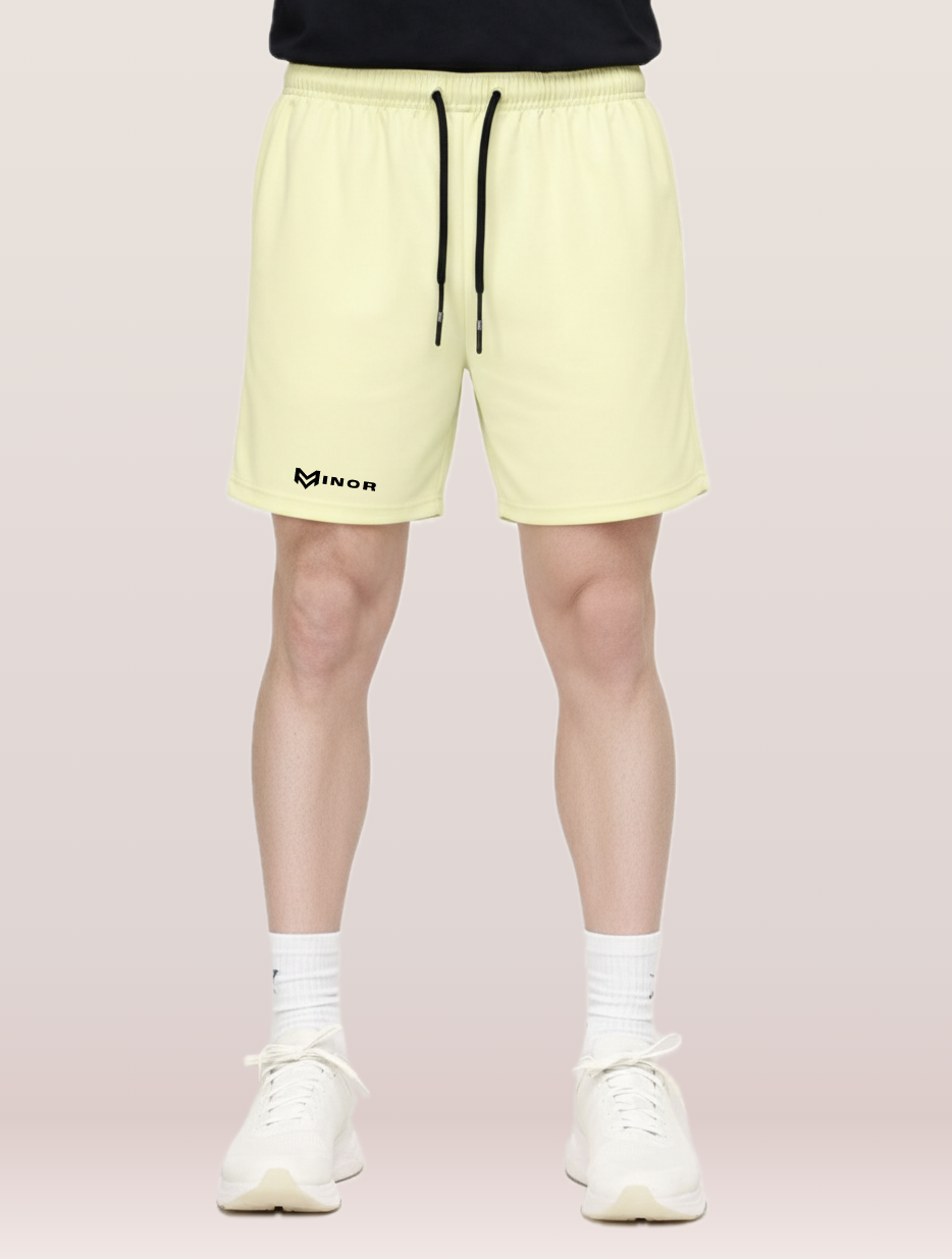 Shorts Deportivos - Amarillo