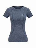 Camiseta Deportiva Mujer — Azul Cáñamo — producto/01-frente.png
