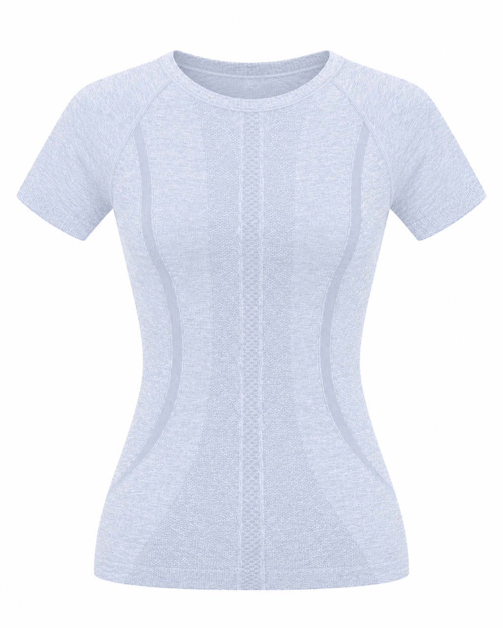 Camiseta Deportiva Mujer — Gris Cáñamo — producto/01-frente.png