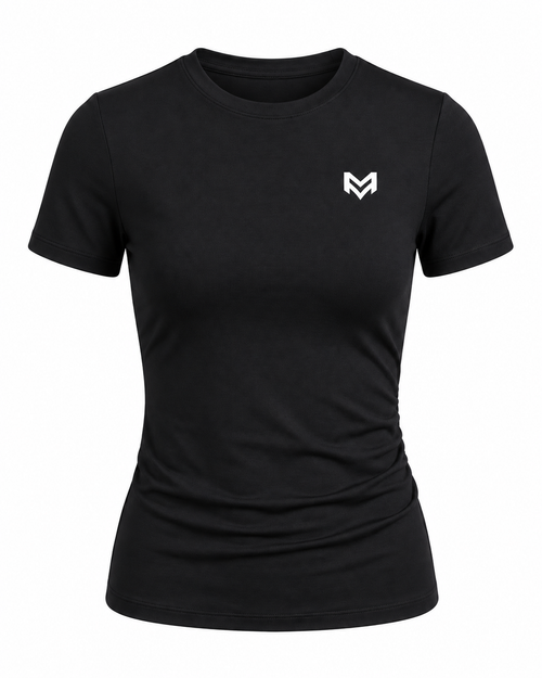 Camiseta Deportiva Mujer — Negra — producto/01-frente.png