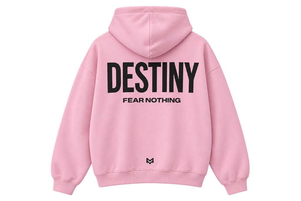 Hoodie Destiny - Rosa