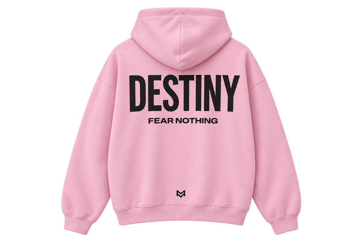 Hoodie Destiny - Rosa
