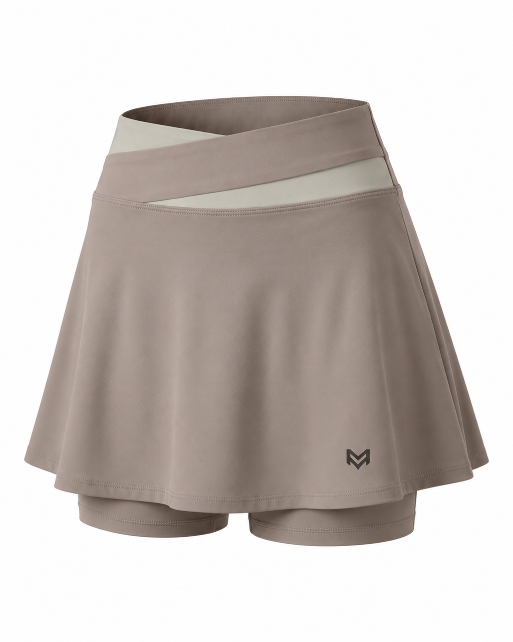 Falda de Yoga — Caqui — tres cuartos