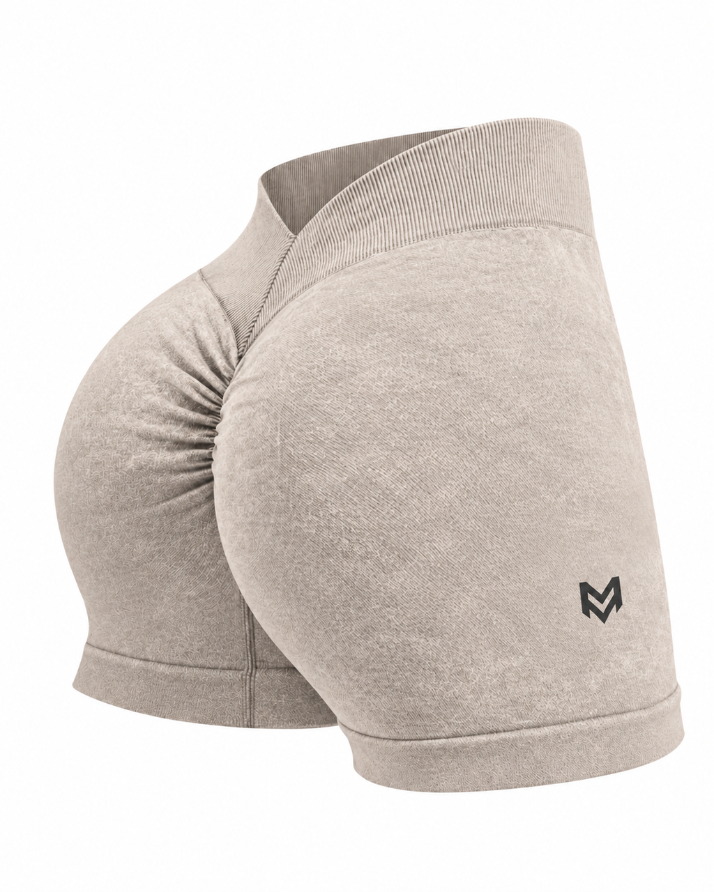 Short Deportivo Mujer — Caqui — producto/03-tres-cuartos.png