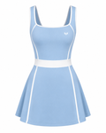 Vestido Pádel — Celeste — frente