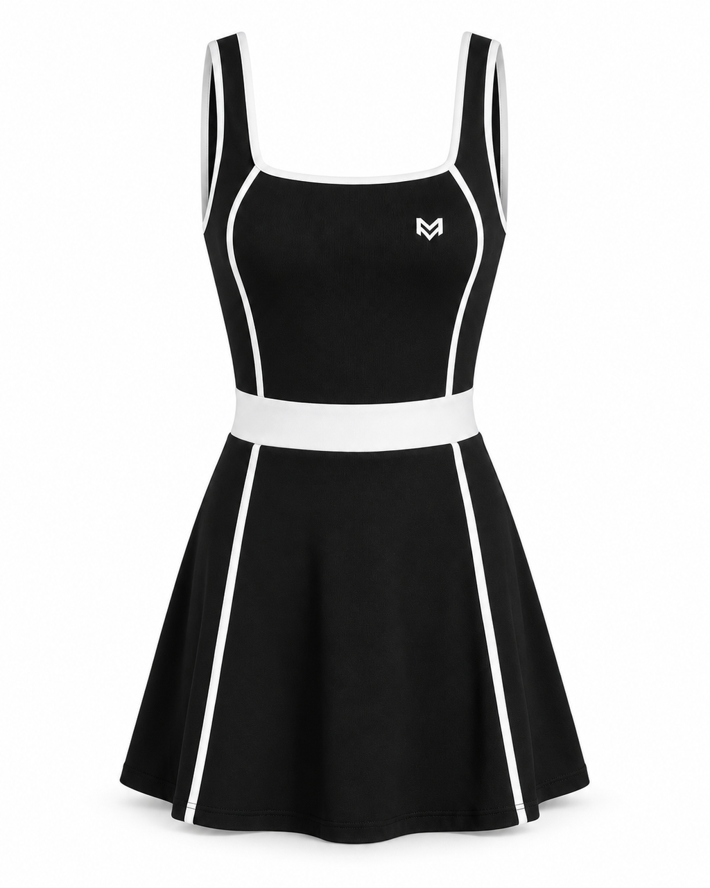 Vestido Pádel — Negro — frente